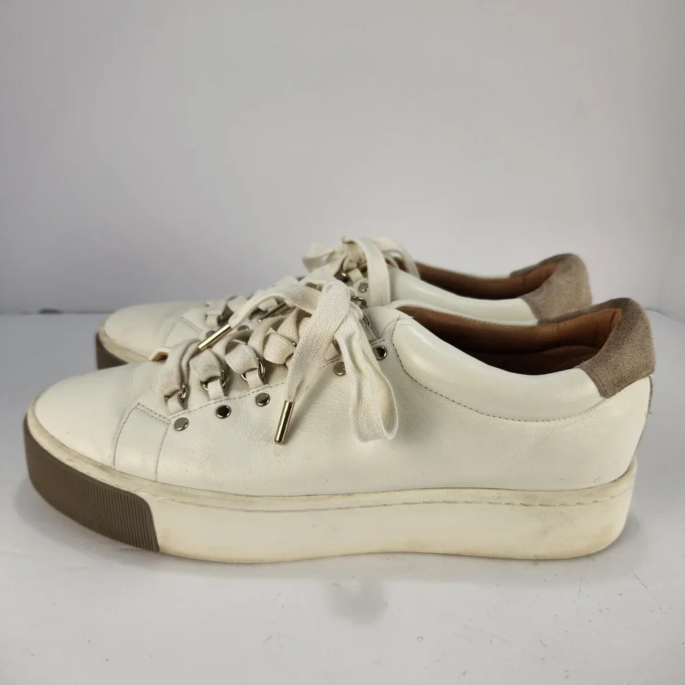 Joie Handan Women's Casual Minimalist Sneaker In White Size 40 (9-9.5)